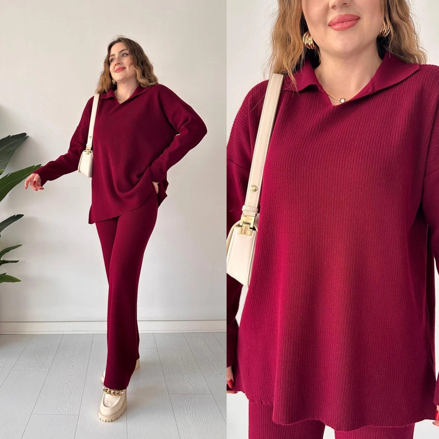 Crew Neck Co-Ord Set