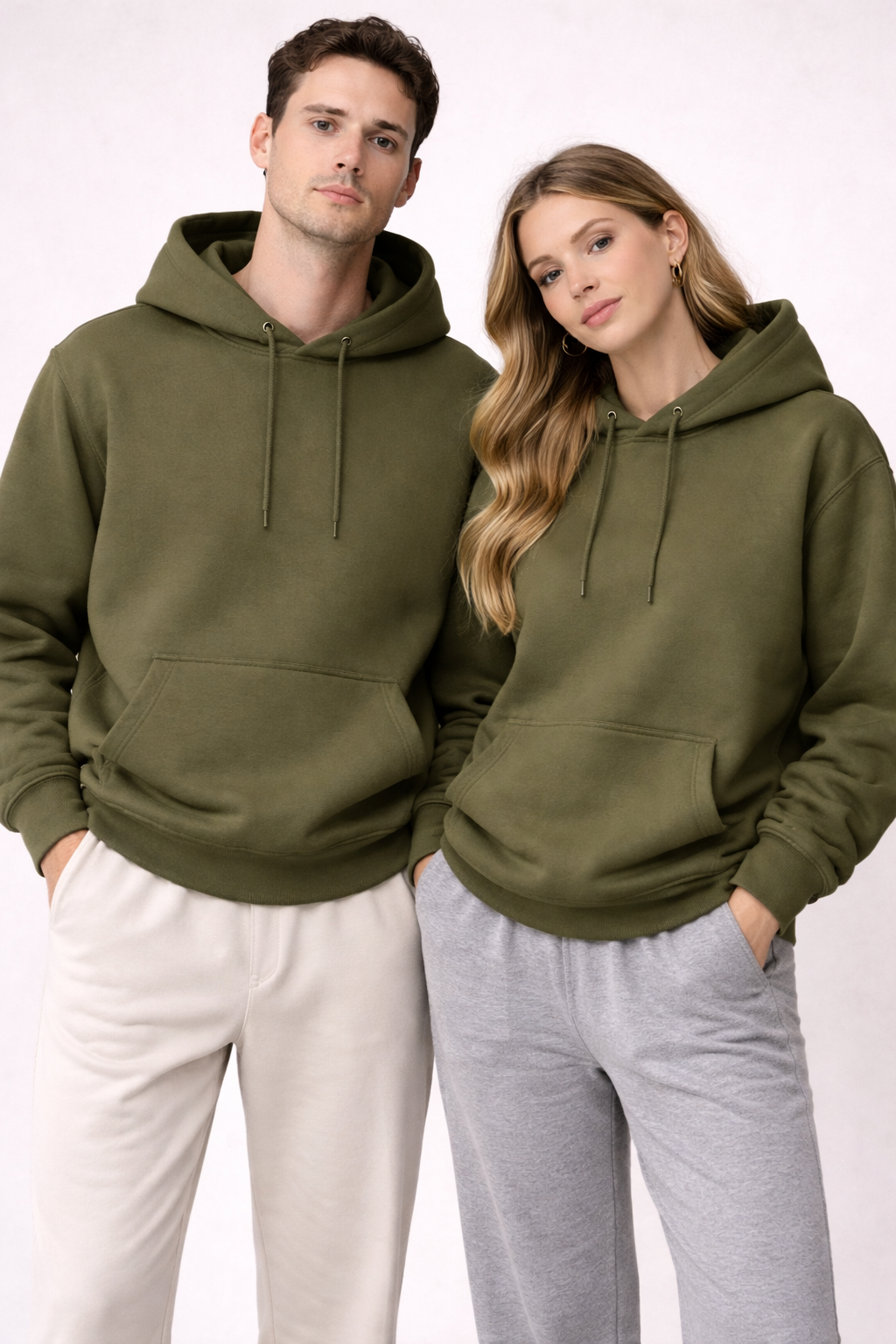 BISMIL Essential Hoodie — Olive