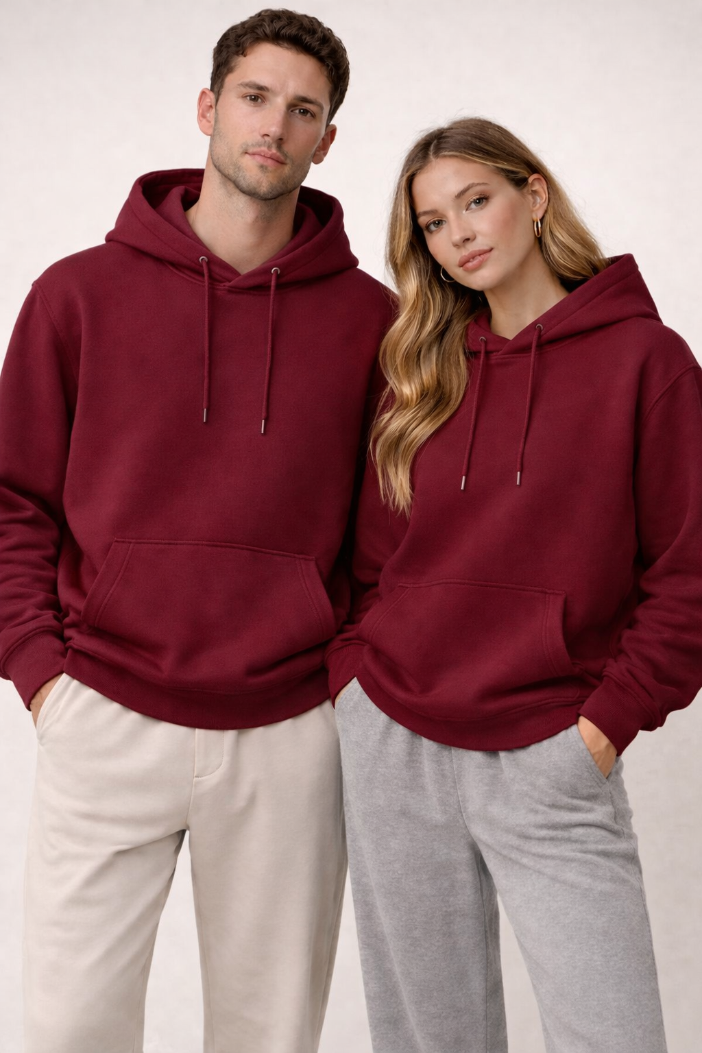 BISMIL Essential Hoodie — Maroon